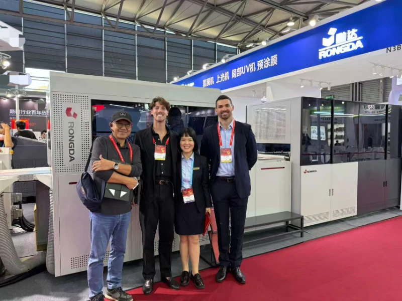 Rongda Packaging at All in Print China 2026: Демо на живо на BFM1000 Automatic Case Maker