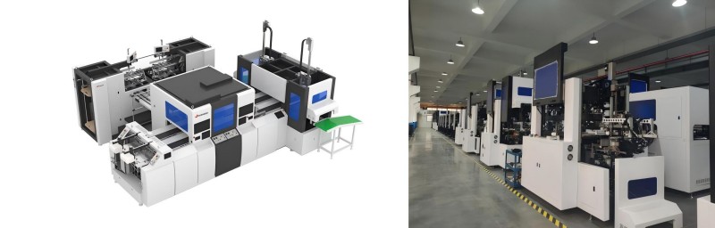 Automatic Rigid Box Making Machine